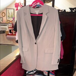 H&M Light Gray Blazer